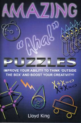 Amazing Aha! Puzzles is available from Amazon.com
