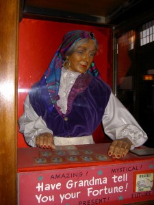 Musee Mecanique Fortune Teller Reading Tarot Cards